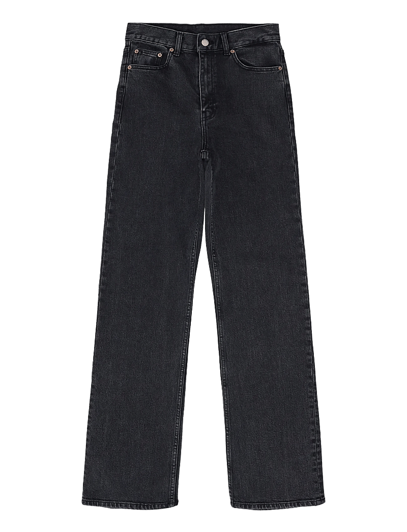 Dr Denim - Echo High Straight - straight jeans - tar retro black - 1