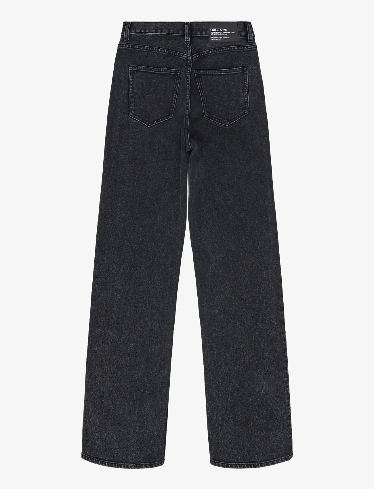 Dr Denim - Echo High Straight - straight jeans - tar retro black - 2