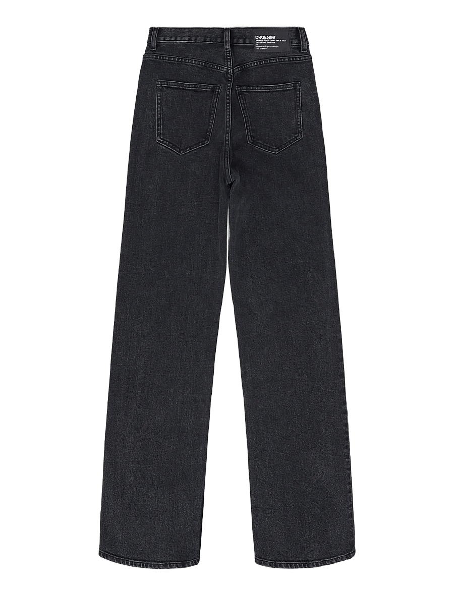 Dr Denim - Echo High Straight - gerade jeans - tar retro black - 2