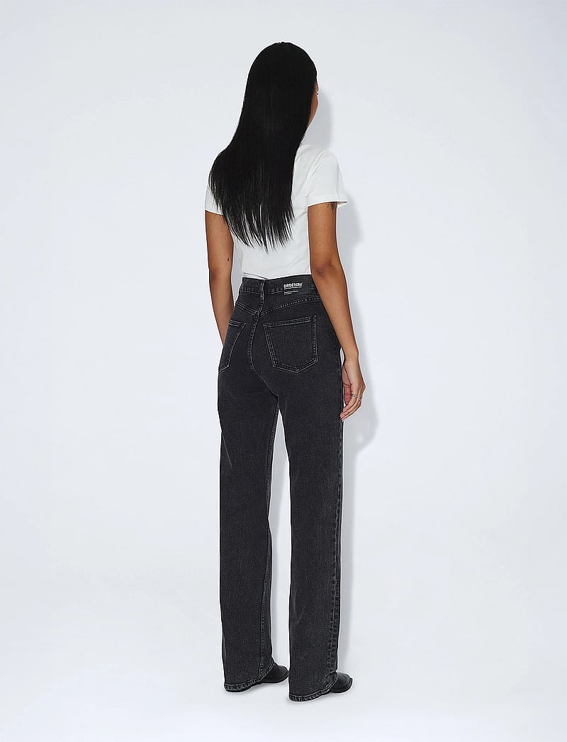 Dr Denim - Echo High Straight - straight jeans - tar retro black - 3