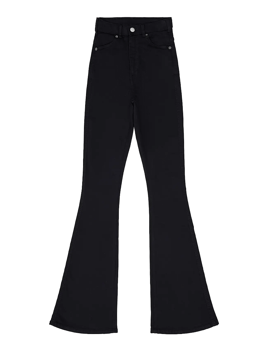 Dr Denim - Moxy High Flare - black - 1