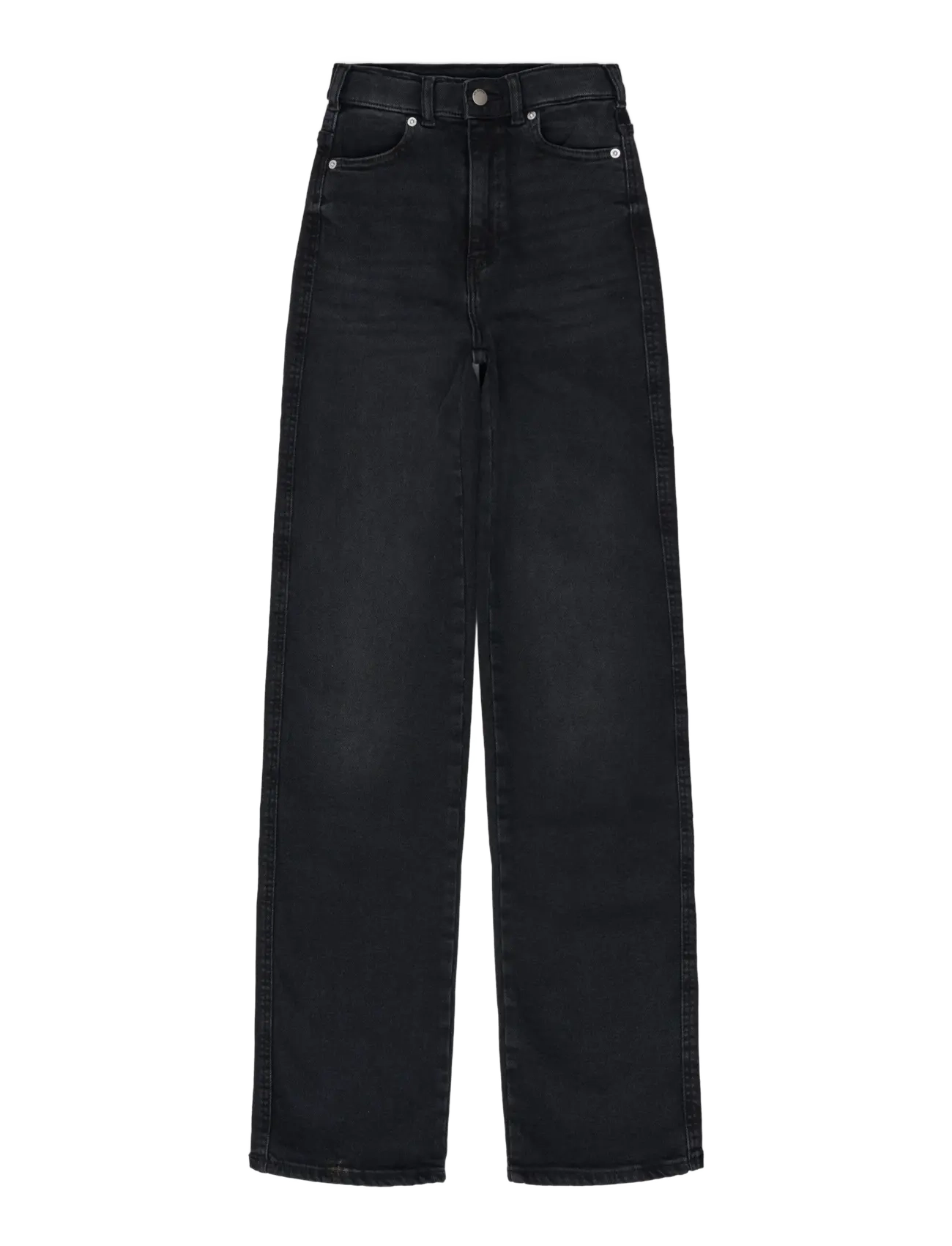 DR DENIM Moxy High Straight Grau - Lx34 - Damen
