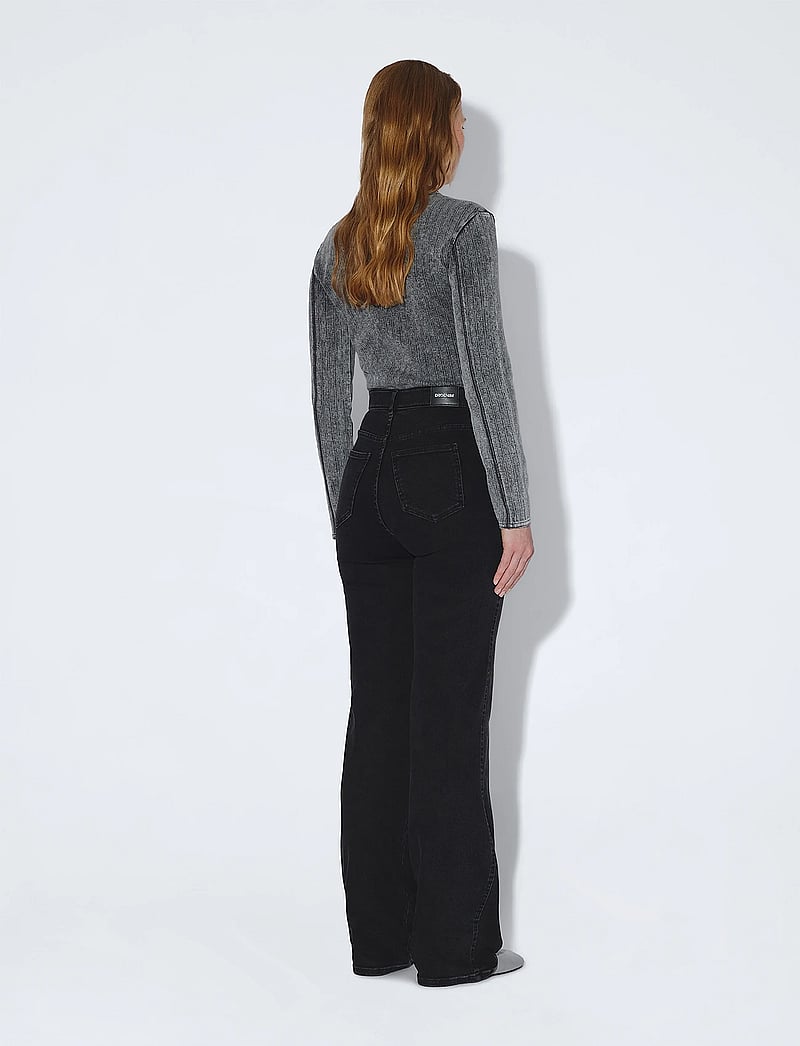 Dr Denim - Moxy High Straight - straight jeans - black mist - 3