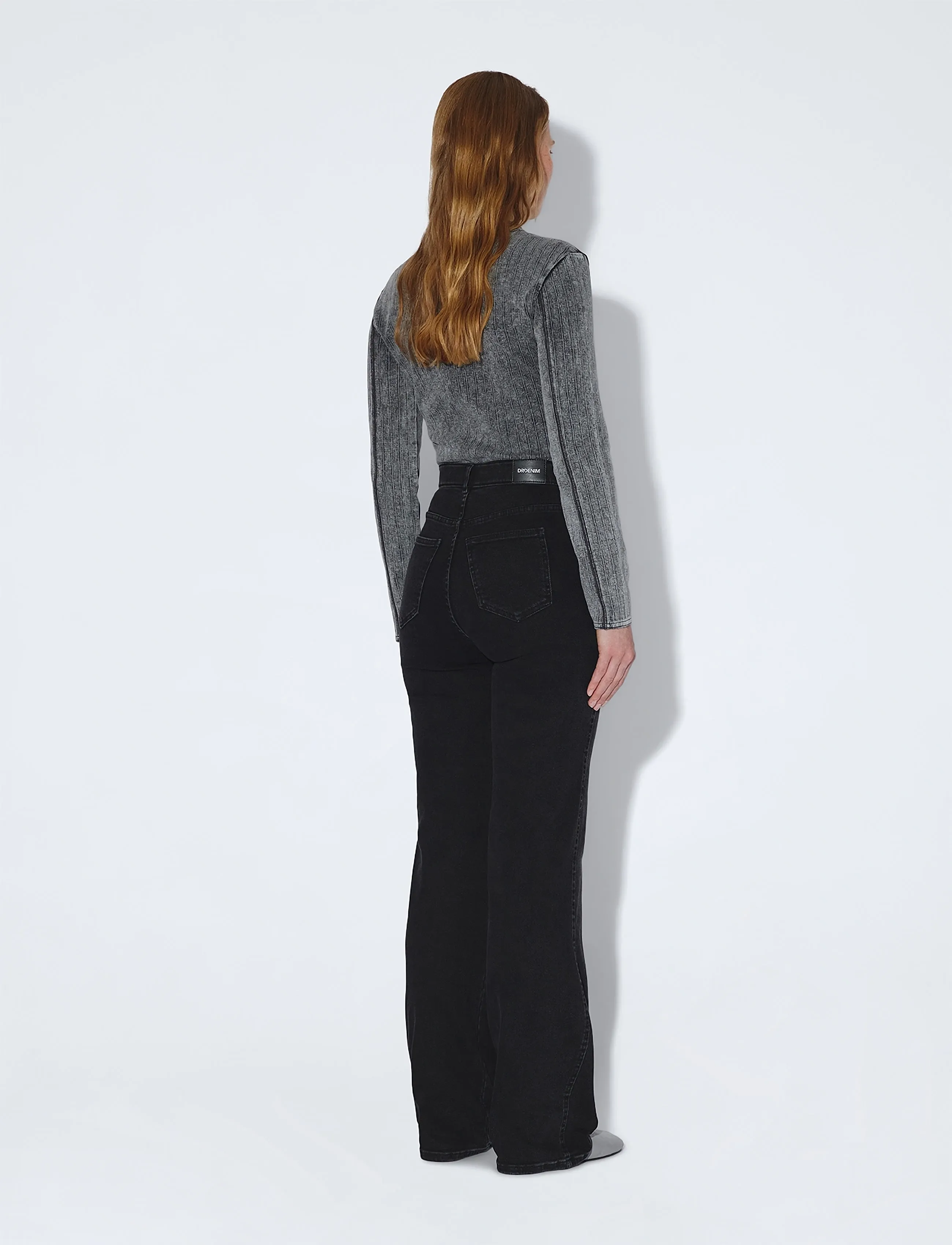 Dr Denim - Moxy High Straight - gerade jeans - black mist - 3