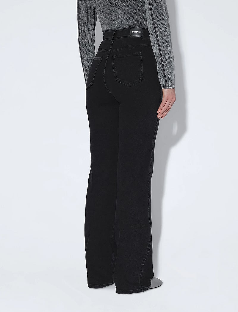 Dr Denim - Moxy High Straight - straight jeans - black mist - 5