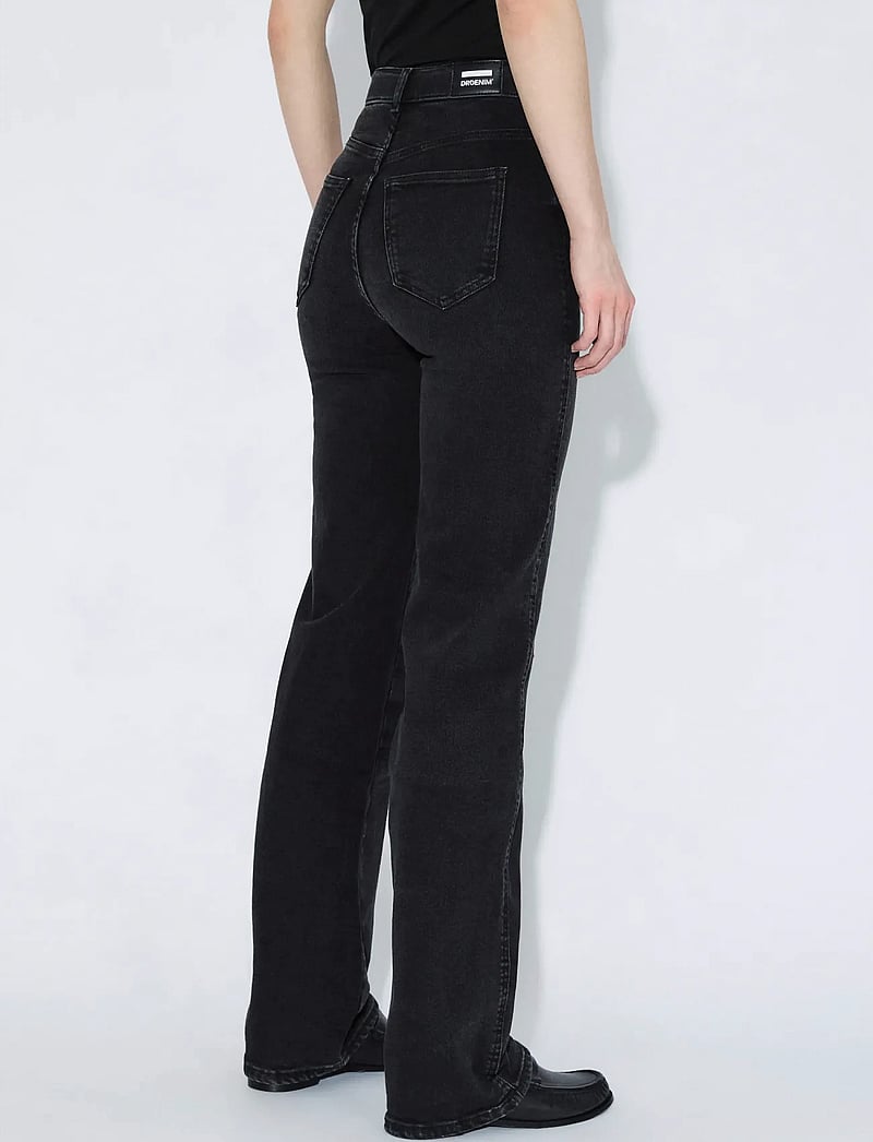 Dr Denim - Moxy High Straight - straight jeans - black mist - 5