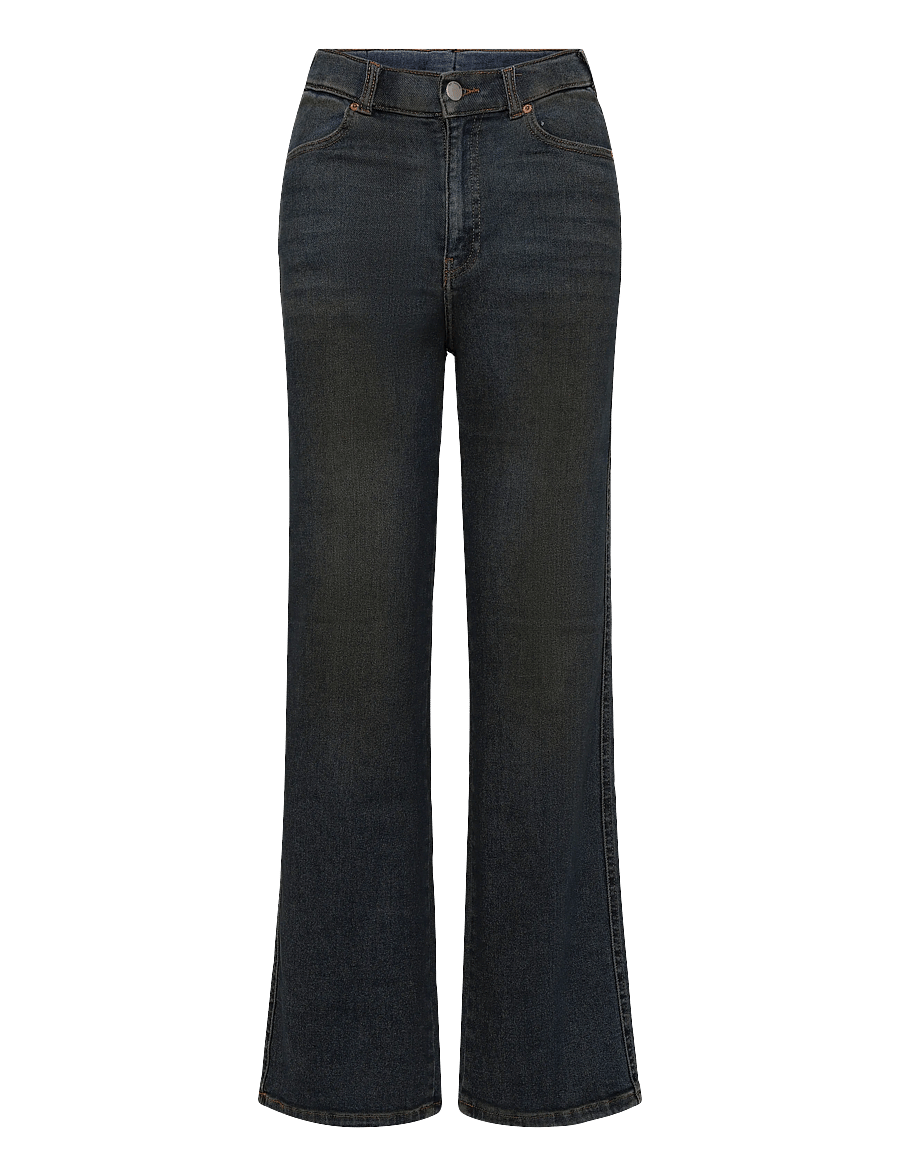 Dr Denim - Moxy High Straight - gerade jeans - cape dark oil used - 1