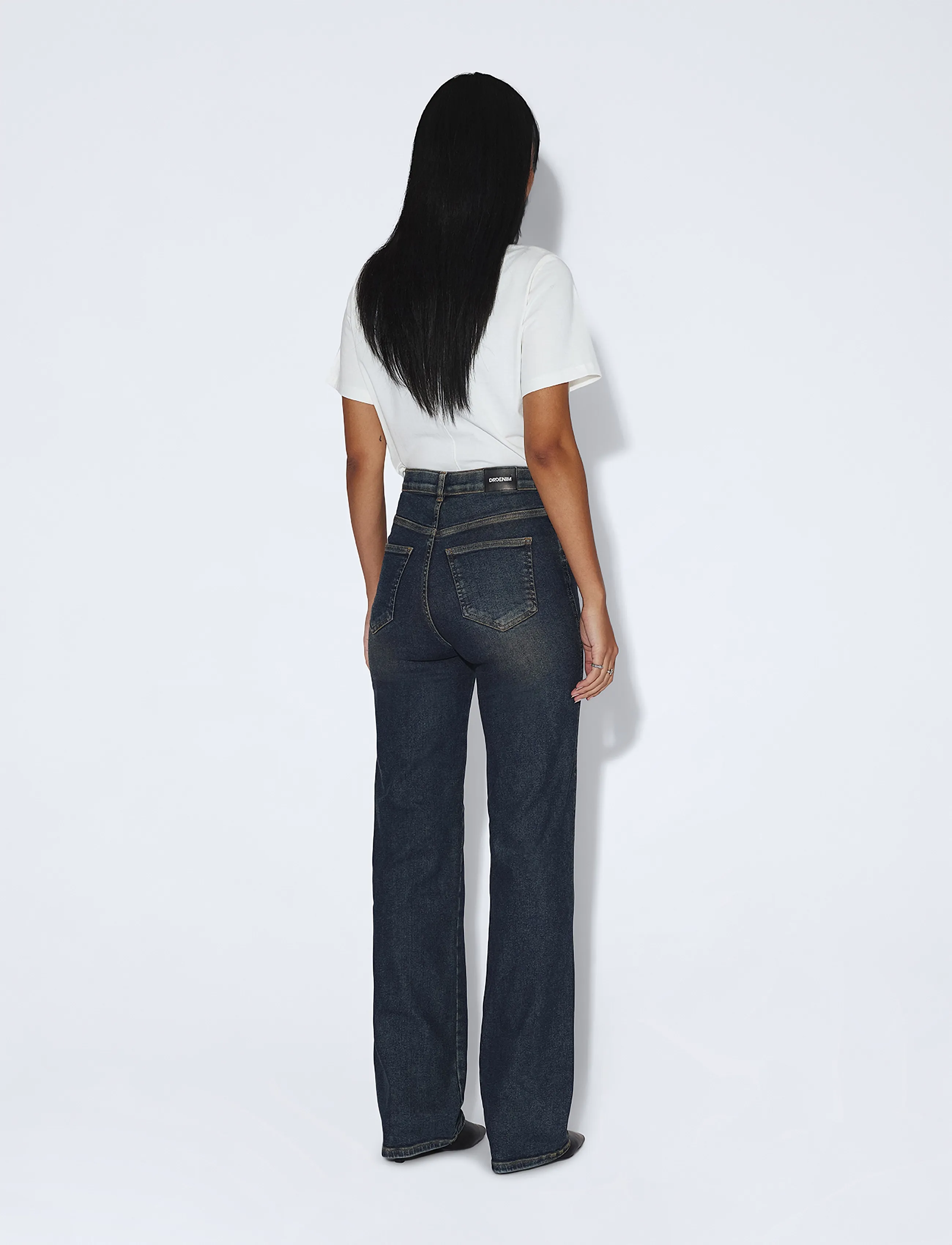 Dr Denim - Moxy High Straight - gerade jeans - cape dark oil used - 3