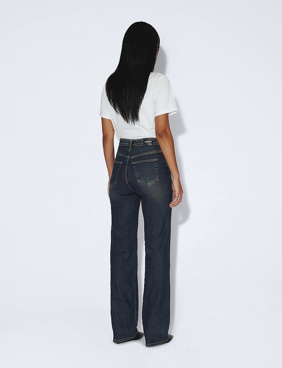 Dr Denim - Moxy High Straight - gerade jeans - cape dark oil used - 3