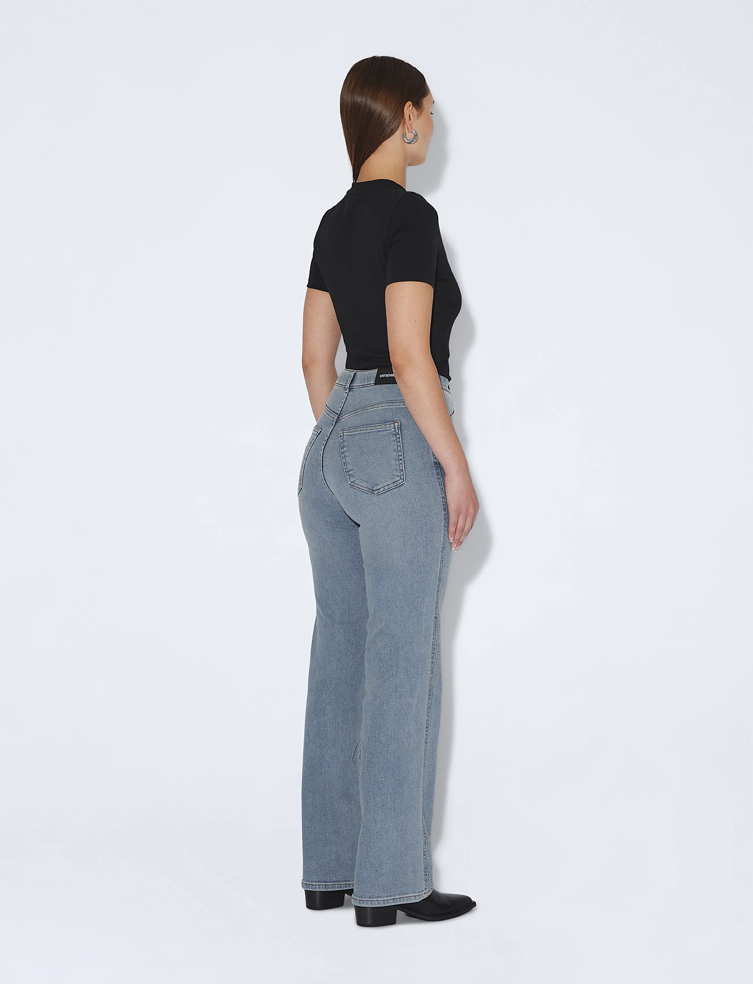 Dr Denim - Moxy High Straight - straight jeans - cape light fade vintage - 3
