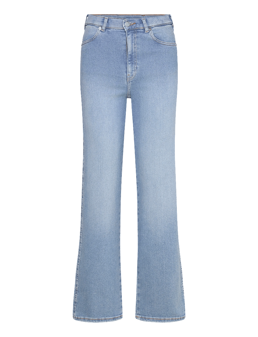 Dr Denim - Moxy High Straight - sirge säärega teksad - cape pale shade - 1