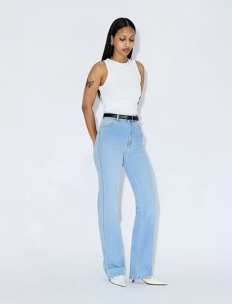 Dr Denim - Moxy High Straight - straight jeans - cape pale shade - 0