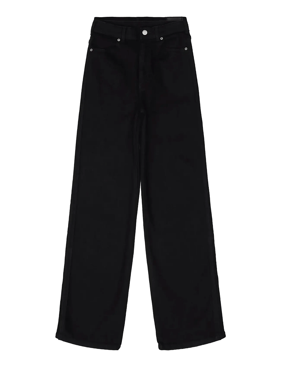 Dr Denim - Moxy High Straight - gerade jeans - solid black - 1