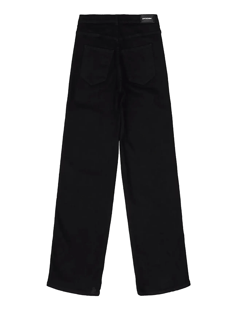 Dr Denim - Moxy High Straight - straight jeans - solid black - 2