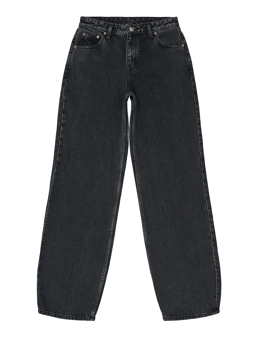 Dr Denim - Hill Low Relaxed - barrel jeans - aged black - 1