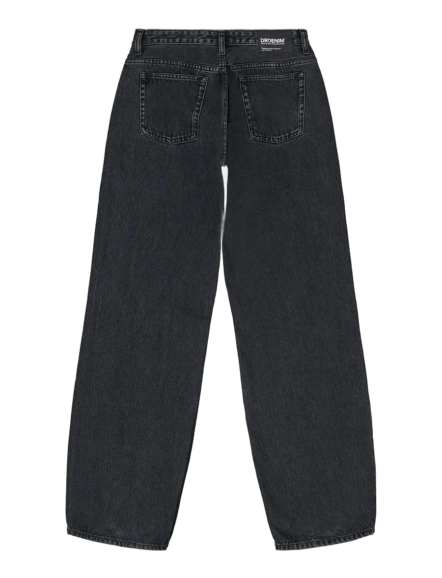 Dr Denim - Hill Low Relaxed - barrel lõikega teksad - aged black - 2