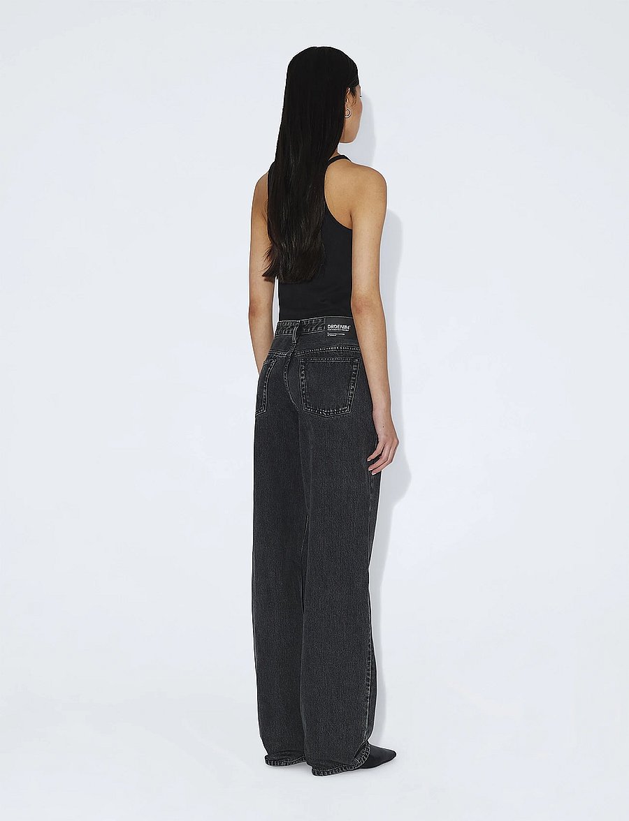 Dr Denim - Hill Low Relaxed - barrel lõikega teksad - aged black - 3
