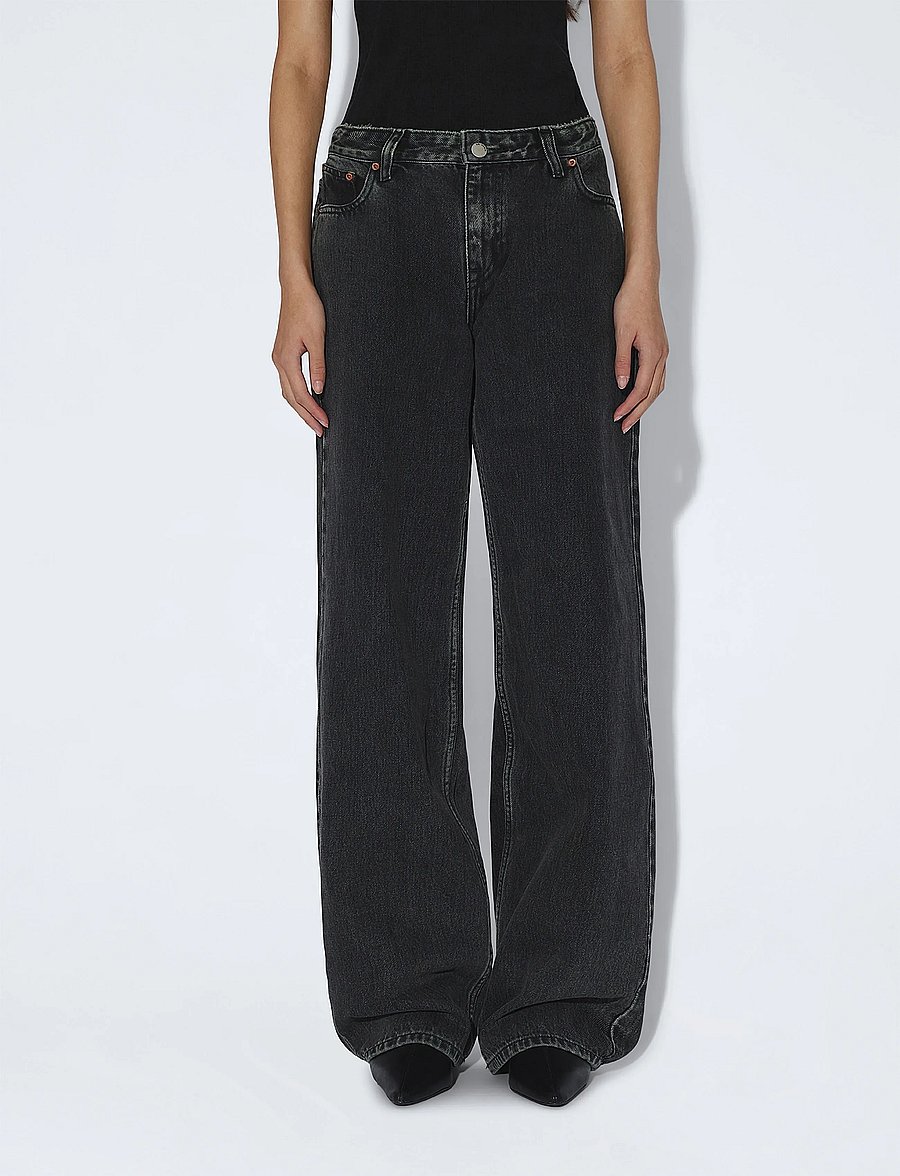 Dr Denim - Hill Low Relaxed - barrel lõikega teksad - aged black - 4