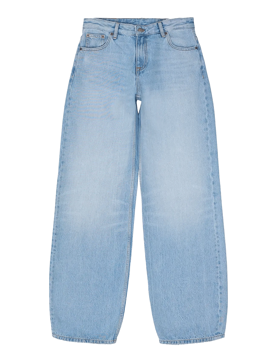 Dr Denim - Hill Low Relaxed - barrel lõikega teksad - stream light fade - 1