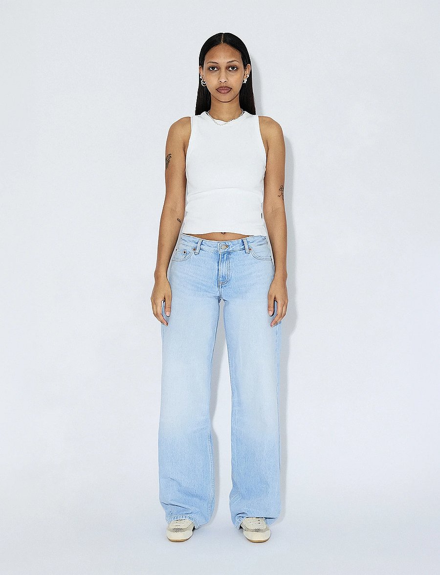 Dr Denim - Hill Low Relaxed - barrel lõikega teksad - stream light fade - 0