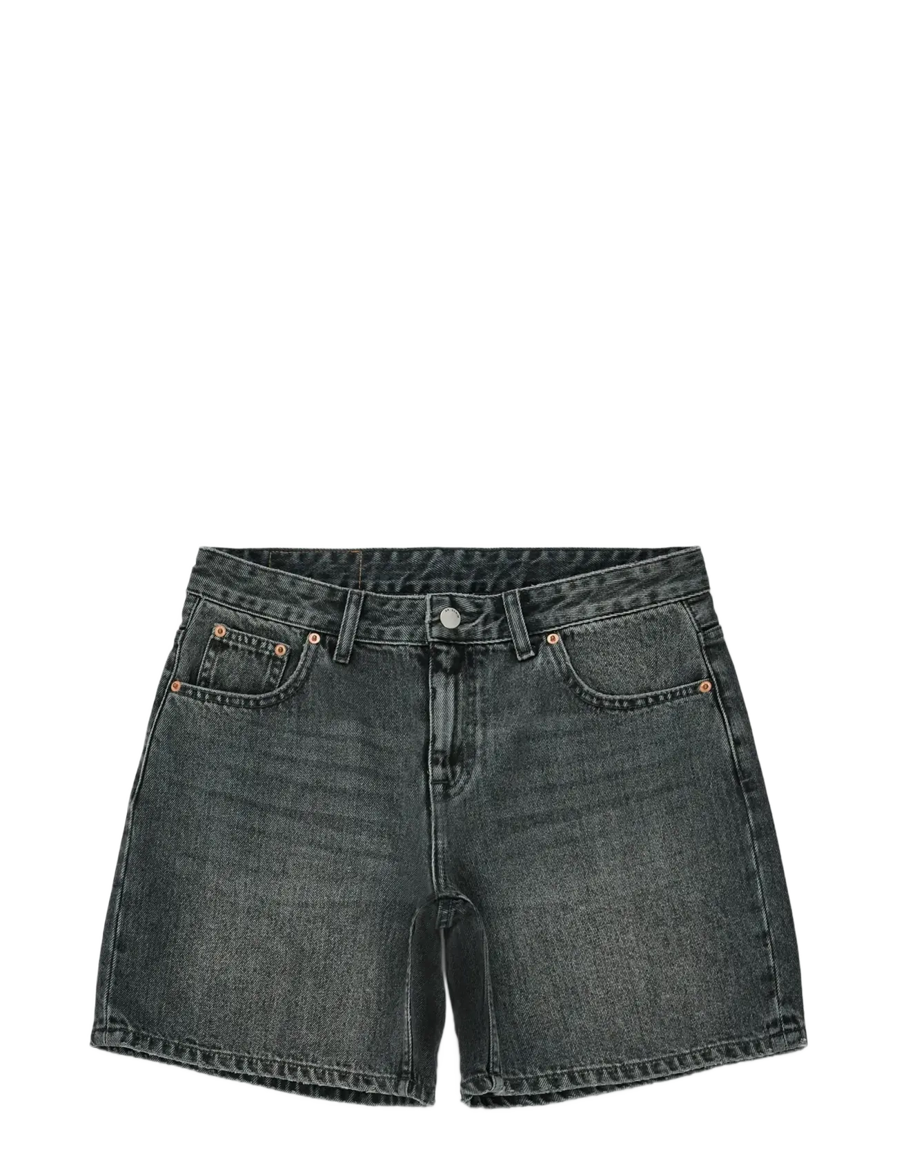 Dr Denim Hill Low Shorts - Shorts - MID GREY USED / grey