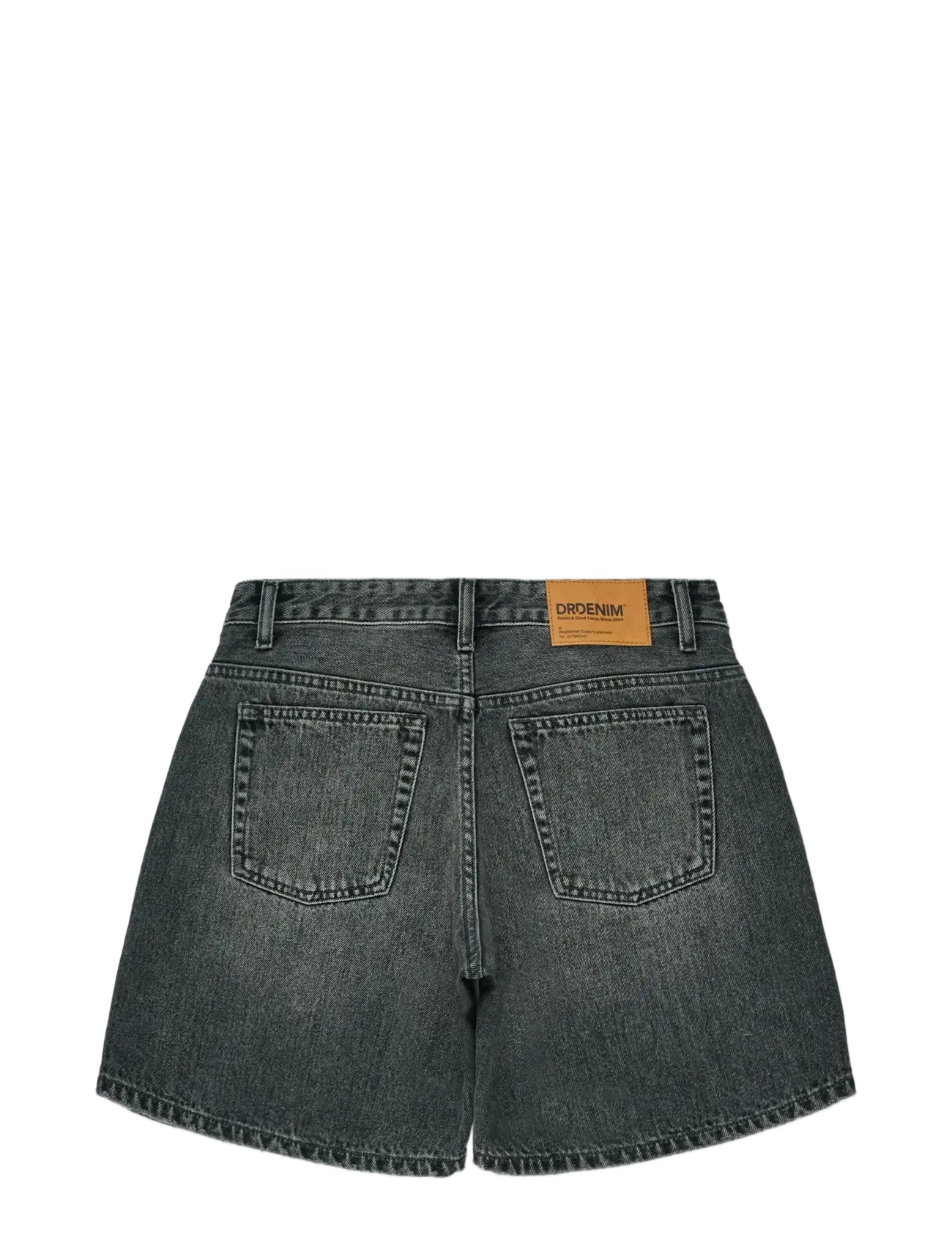 Dr Denim - Hill Low Shorts - shorts - mid grey used - 2