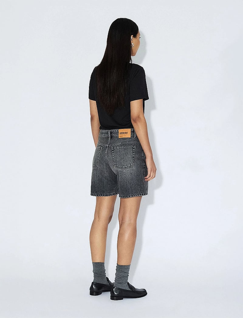 Dr Denim - Hill Low Shorts - jorts - mid grey used - 3