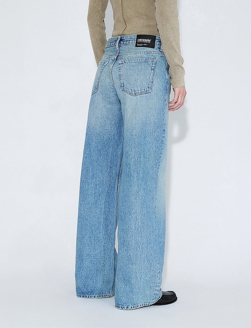 Dr Denim - Rhue Low Wide - laia säärega teksad - drift sky used - 5