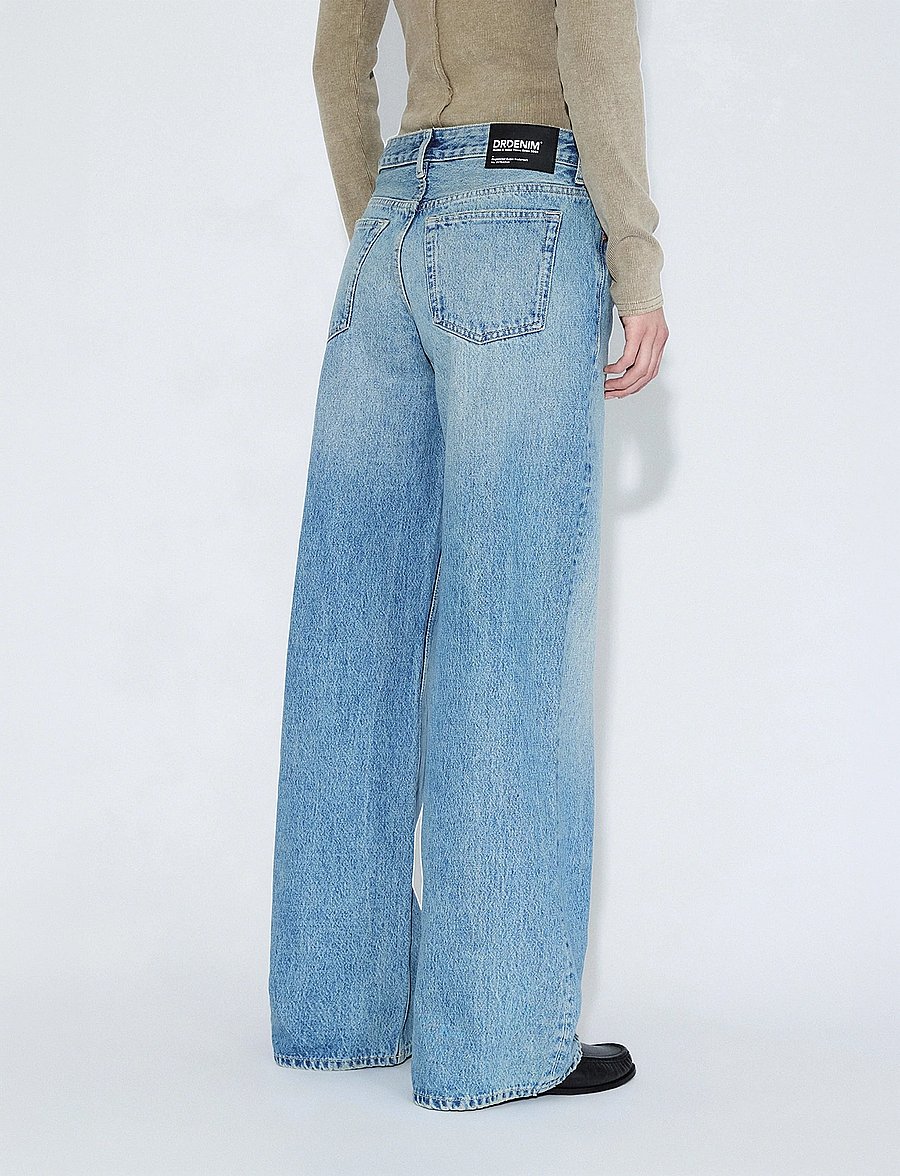 Dr Denim - Rhue Low Wide - jeans met wijde pijpen - drift sky used - 5