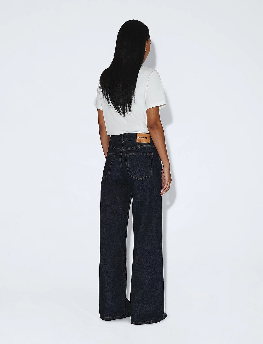 Dr Denim - Rhue Low Wide - hosen mit weitem bein - stream rinse - 3