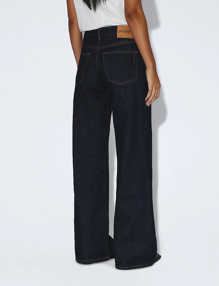 Dr Denim - Rhue Low Wide - hosen mit weitem bein - stream rinse - 5