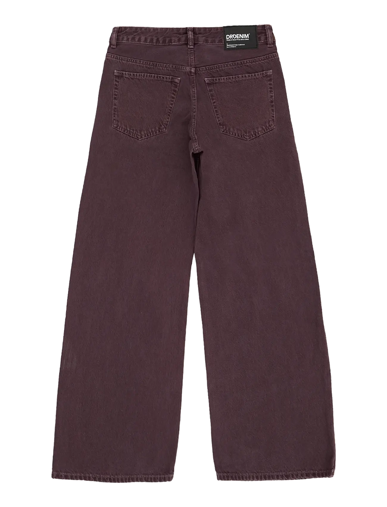 Dr Denim - Rhue Low Wide - vida jeans - washed aubergine - 2
