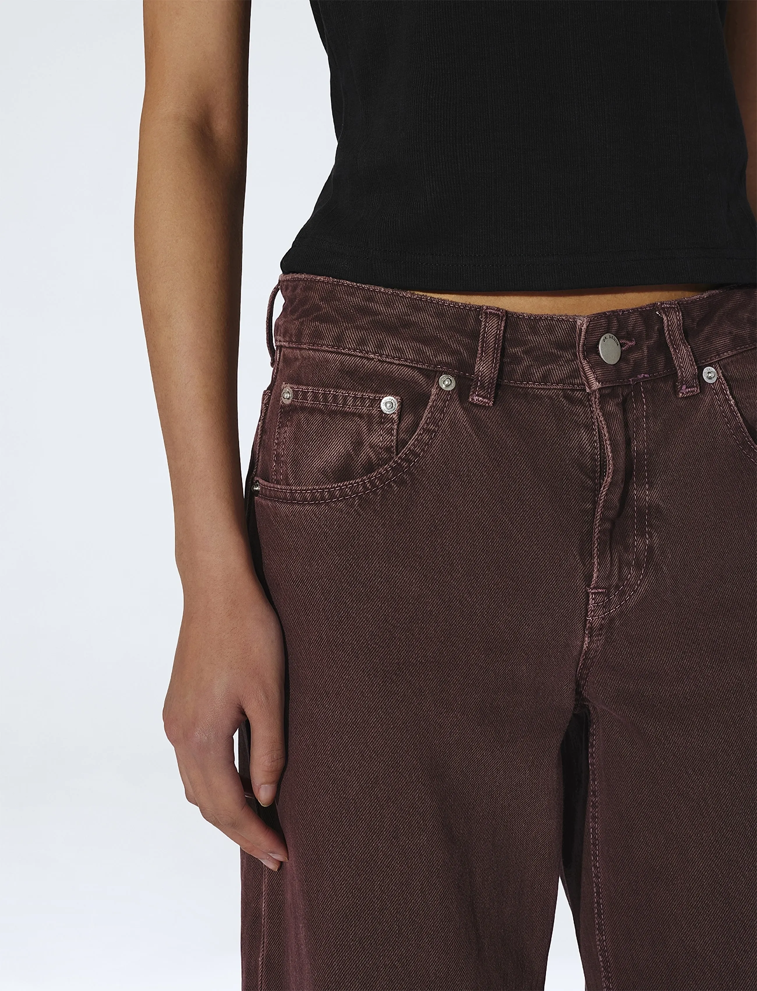 Dr. Denim Rhue Low Wide low waist jeans dam – bild 5
