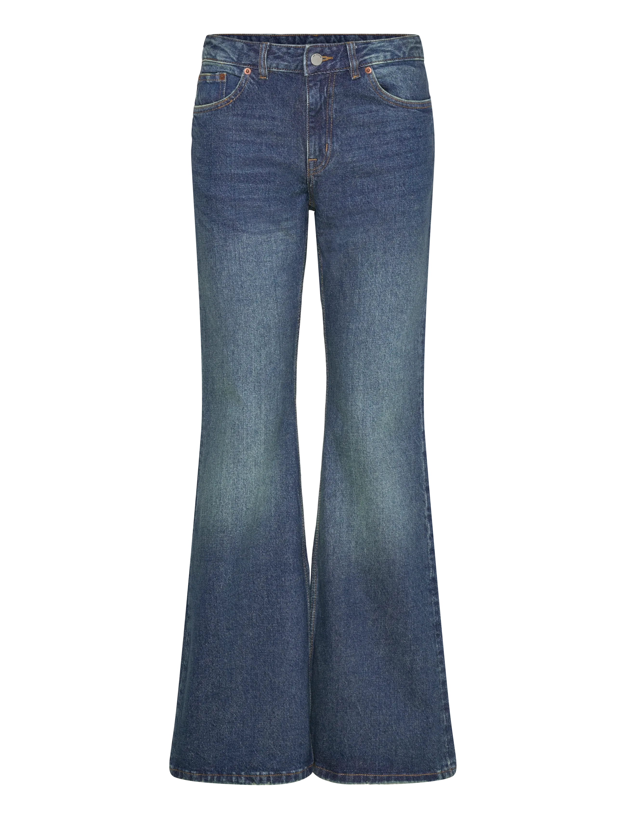 DR DENIM Elba Mid Bootcut Blau - 27x34 - Damen