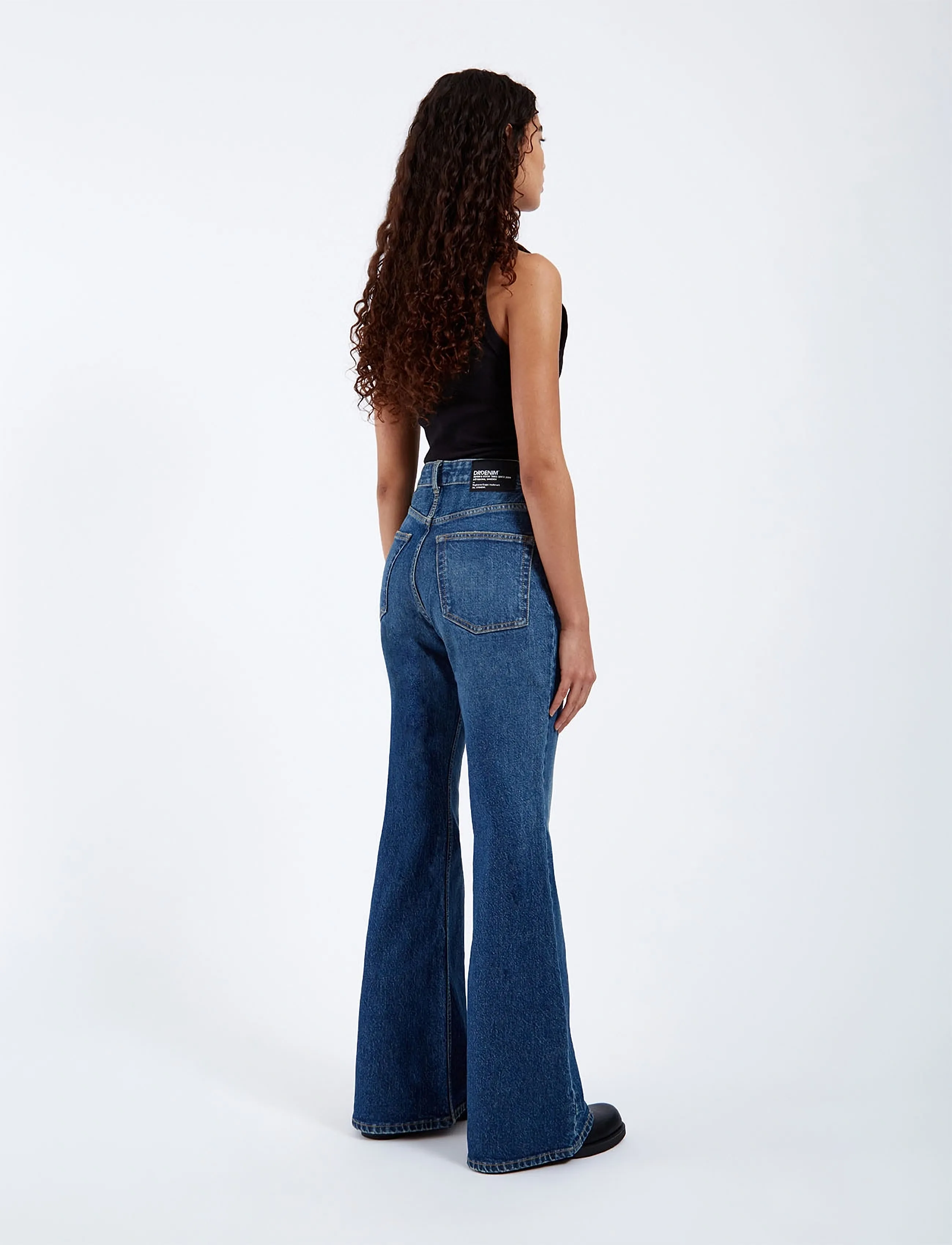 Dr Denim - Elba Mid Bootcut - jeans bootcut - bay dark used vintage - 3