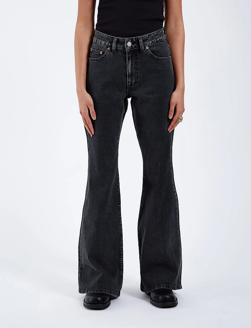 Dr Denim - Elba Mid Bootcut - bootcut jeans - tar aged black - 4