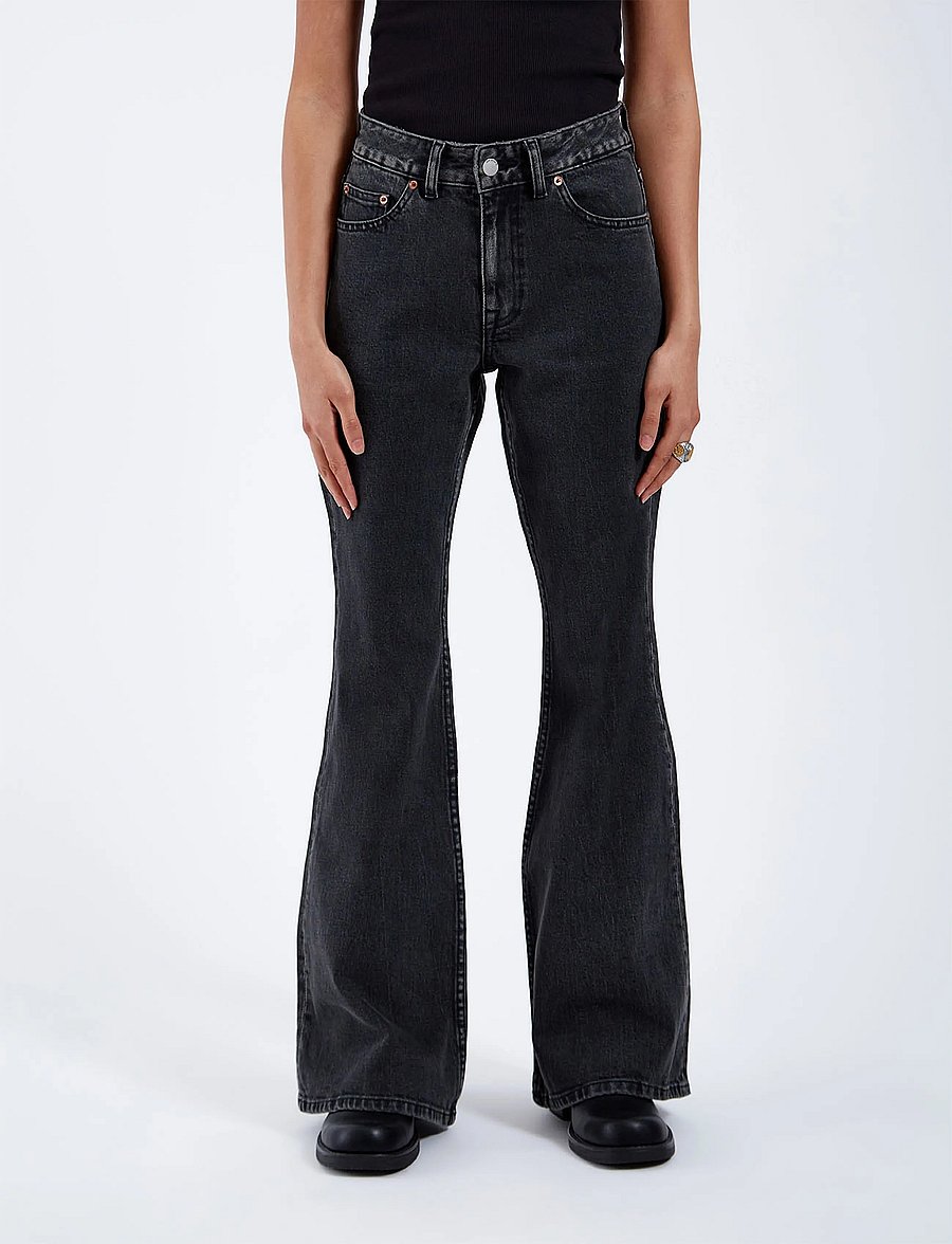 Dr Denim - Elba Mid Bootcut - bootcut-jeans - tar aged black - 4