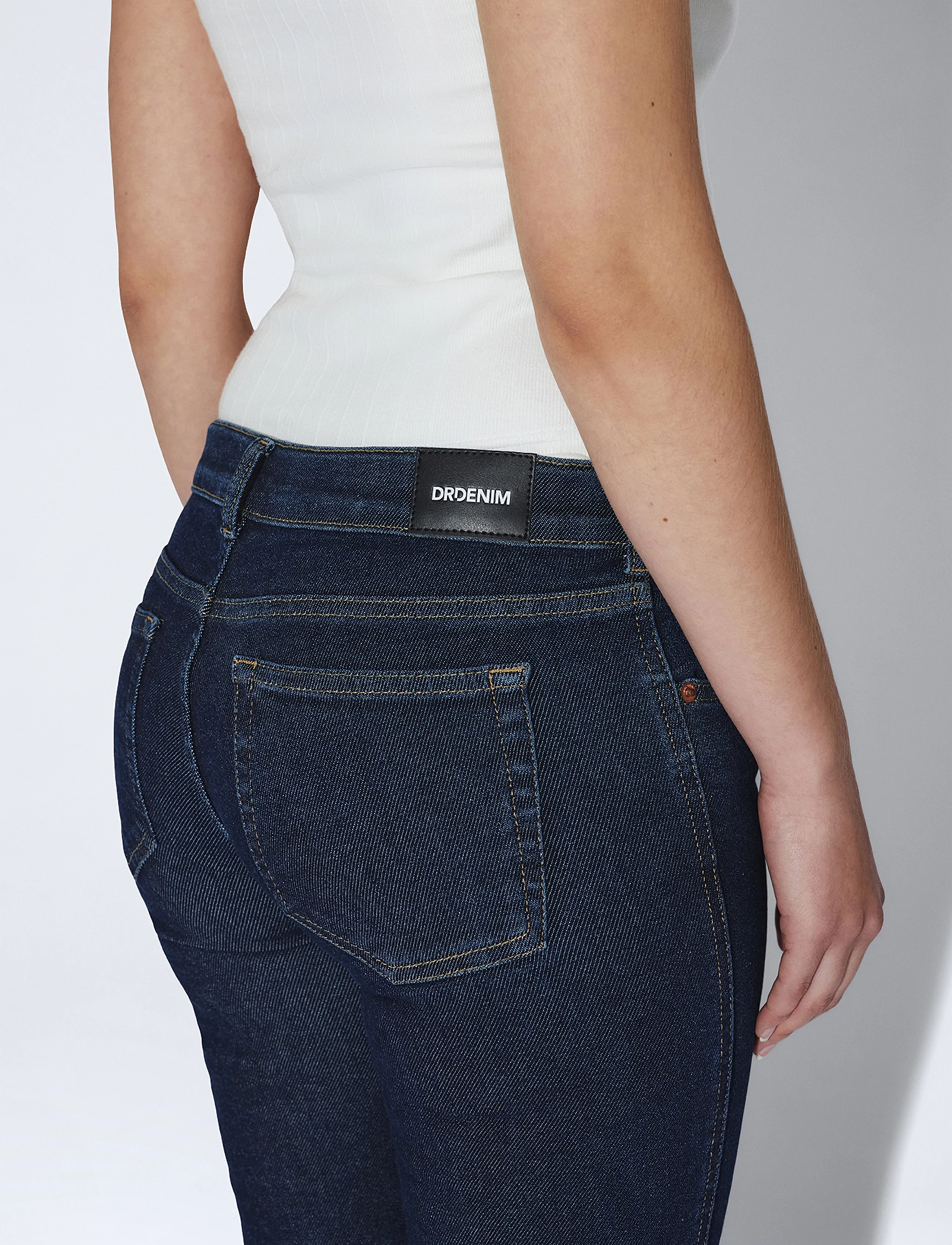 Dr Denim - Kily Low Bootcut - bootcut jeans - cape deep plain - 5