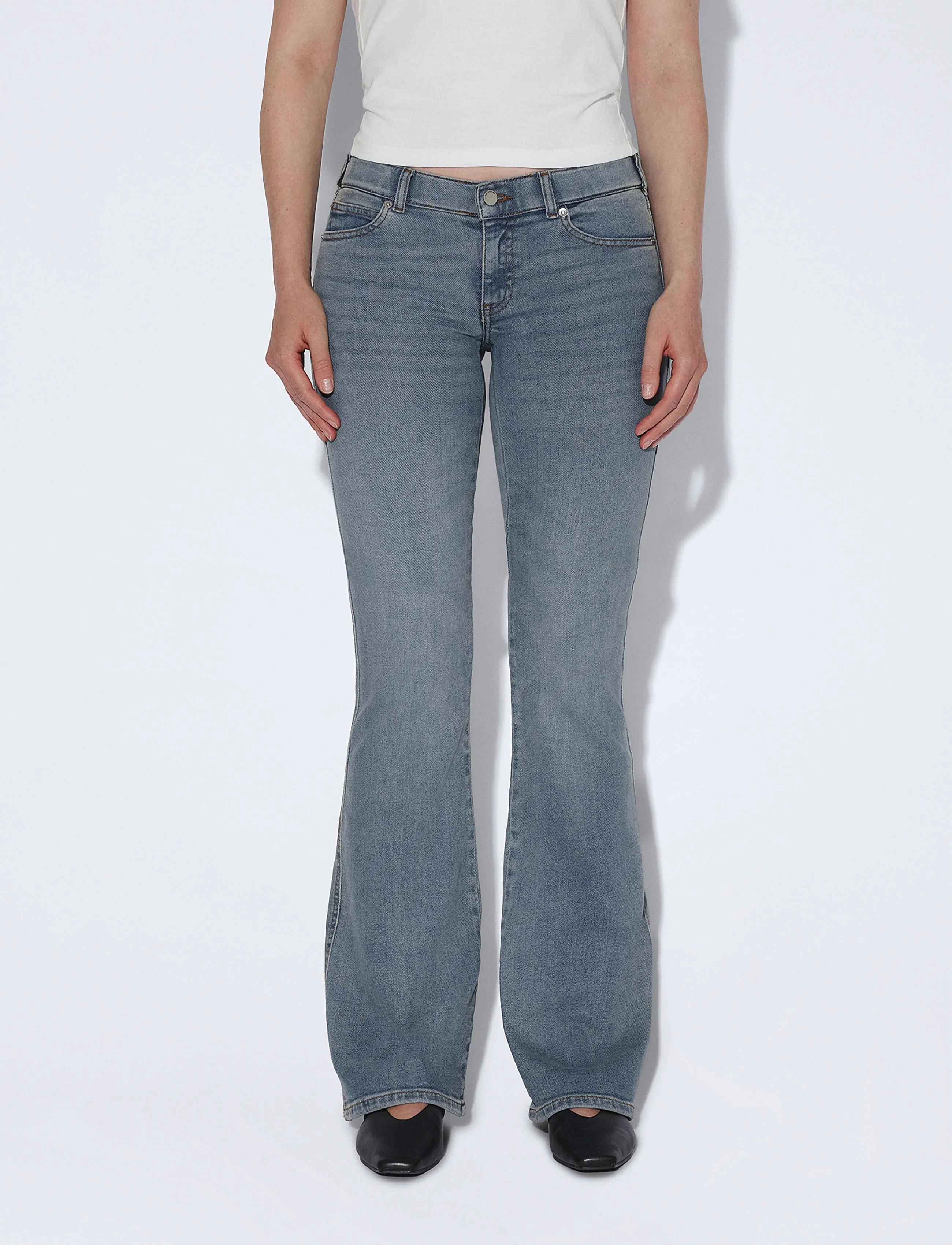 Dr Denim - Kily Low Bootcut - bootcut jeans - cape light fade vintage - 4