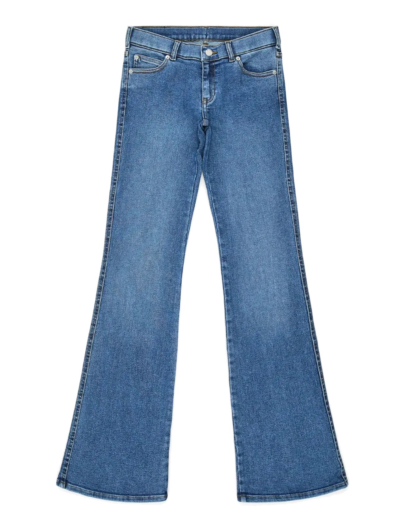 DR DENIM Kily Low Bootcut Blau - Sx32 - Damen