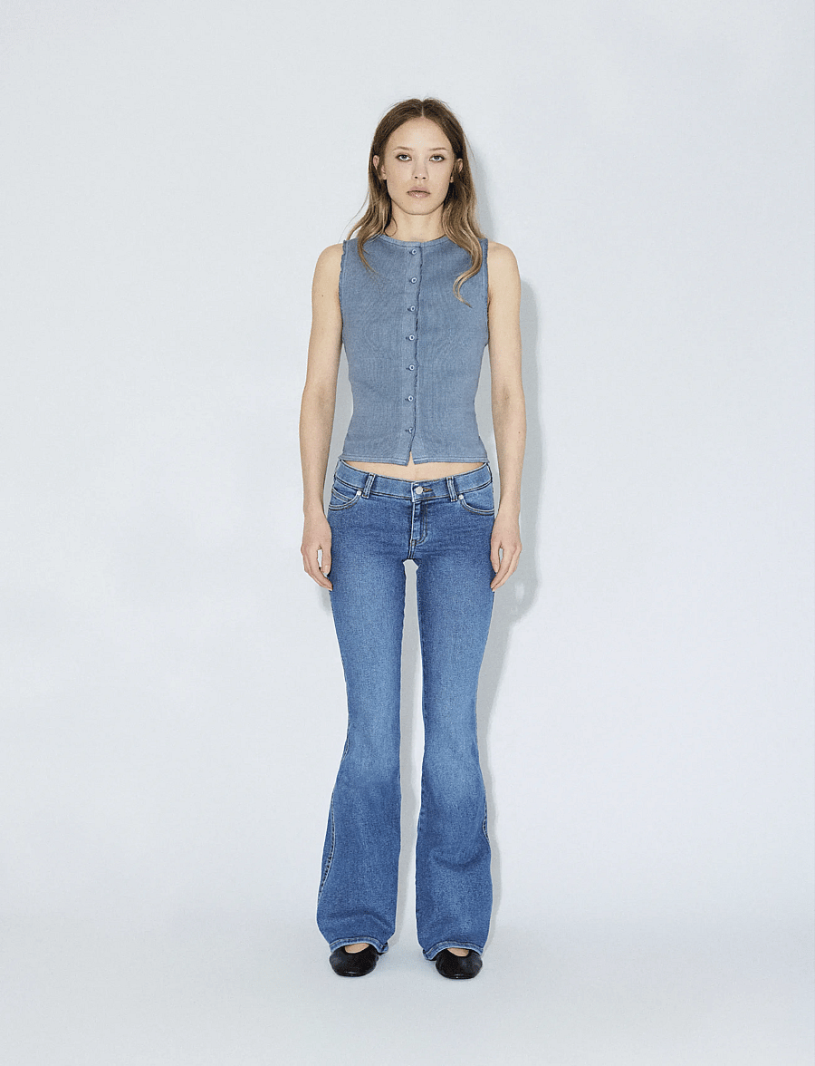 Dr Denim - Kily Low Bootcut - bootcut-jeans - cape sky shade - 0