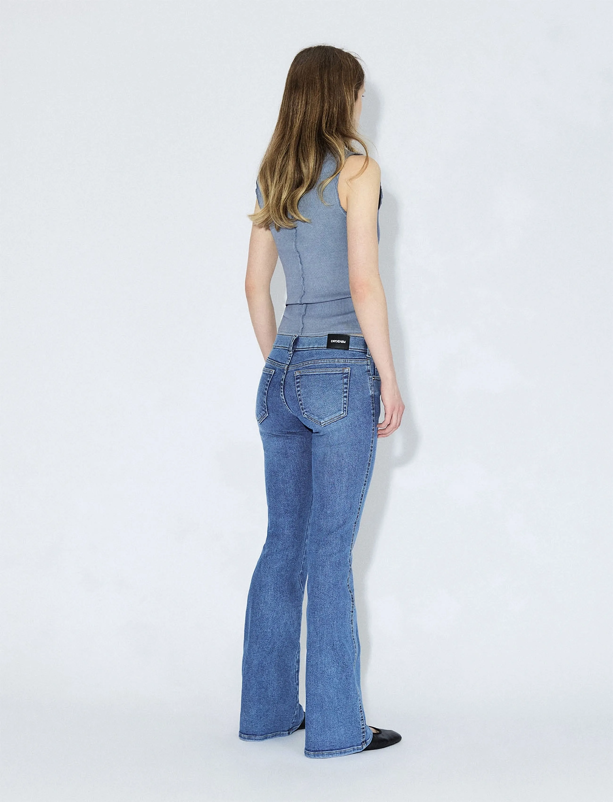 Dr Denim - Kily Low Bootcut - bootcut jeans - cape sky shade - 3