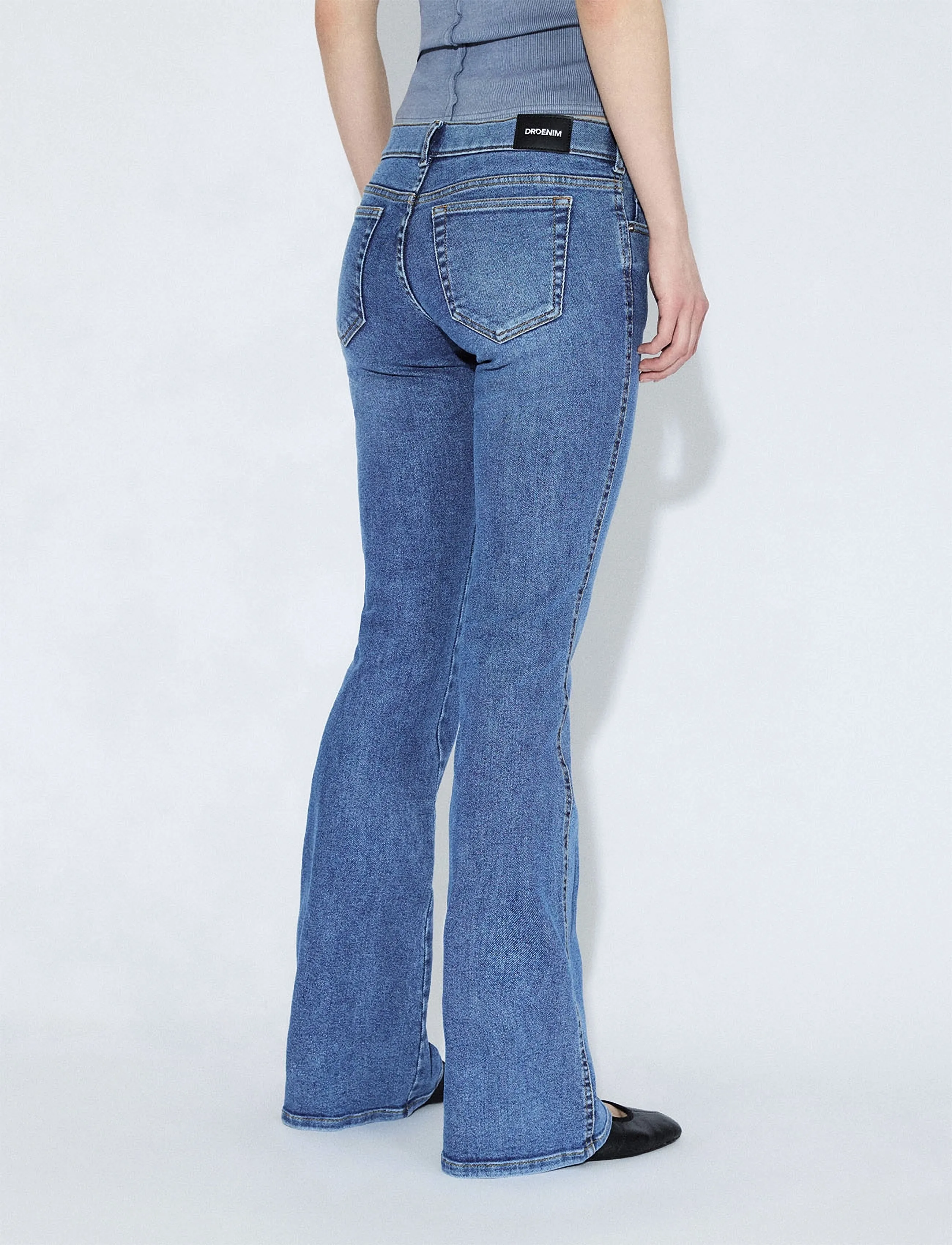 Dr Denim - Kily Low Bootcut - bootcut jeans - cape sky shade - 5