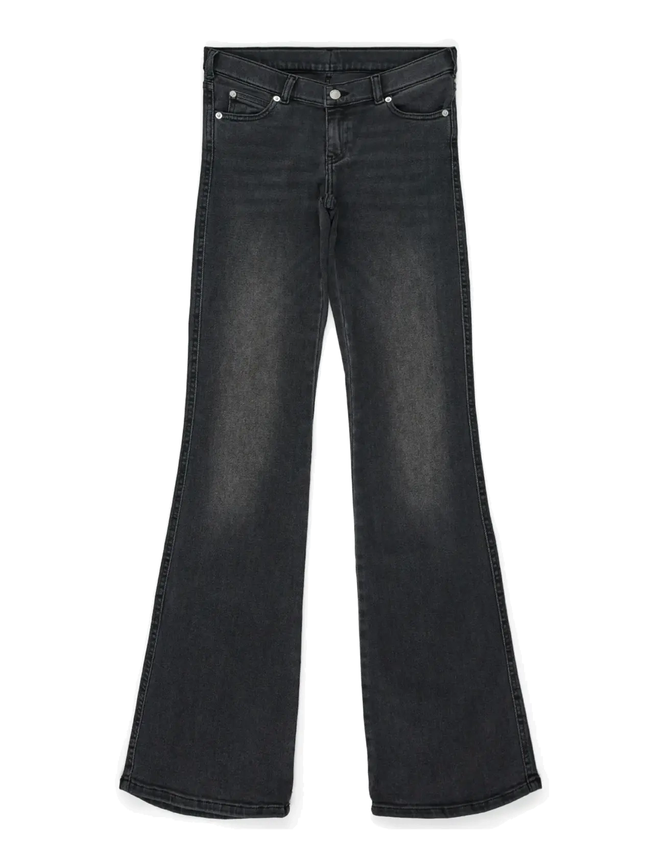 DR DENIM Kily Low Bootcut Grau - Mx32 - Damen