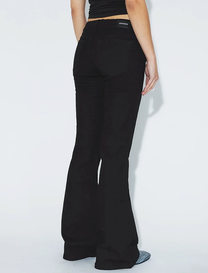 Dr Denim - Kily Low Bootcut - bootcut jeans - solid black - 5