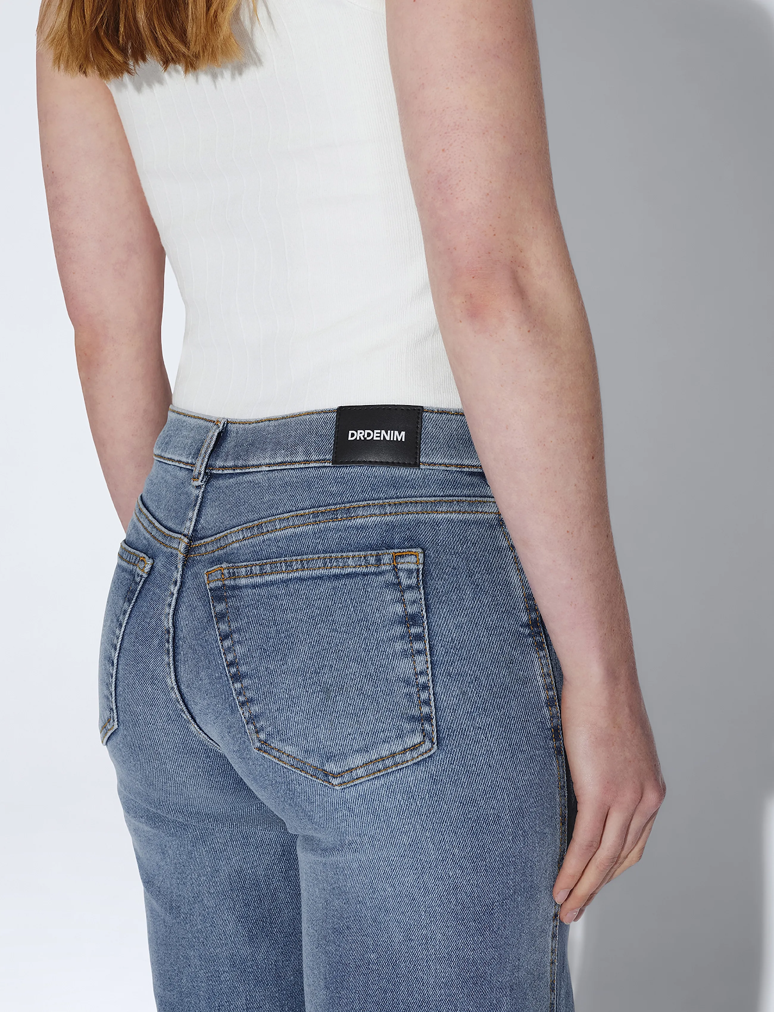 Dr. Denim Zila Mid Wide jeans dam – bild 7