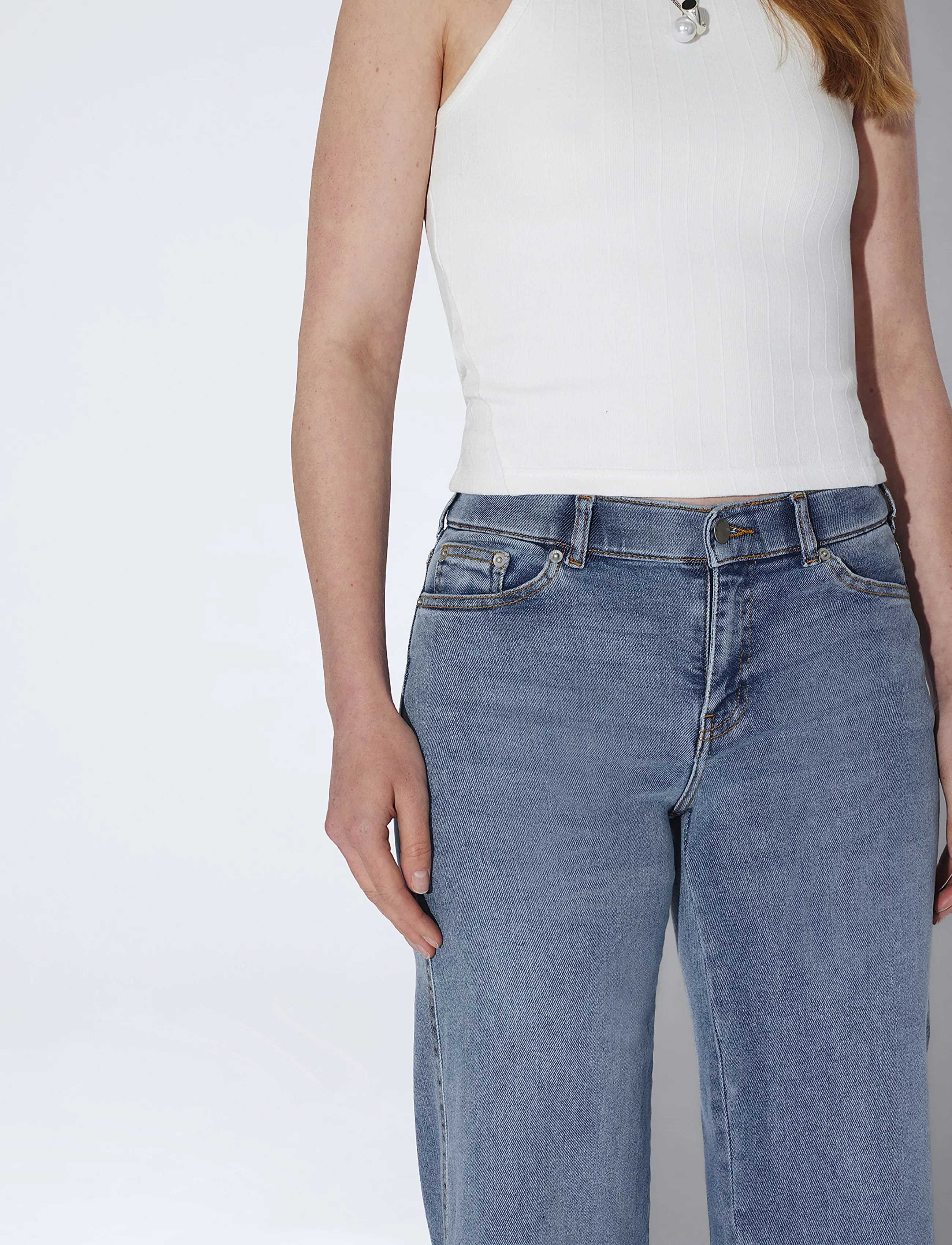 Dr. Denim Zila Mid Wide jeans dam – bild 8