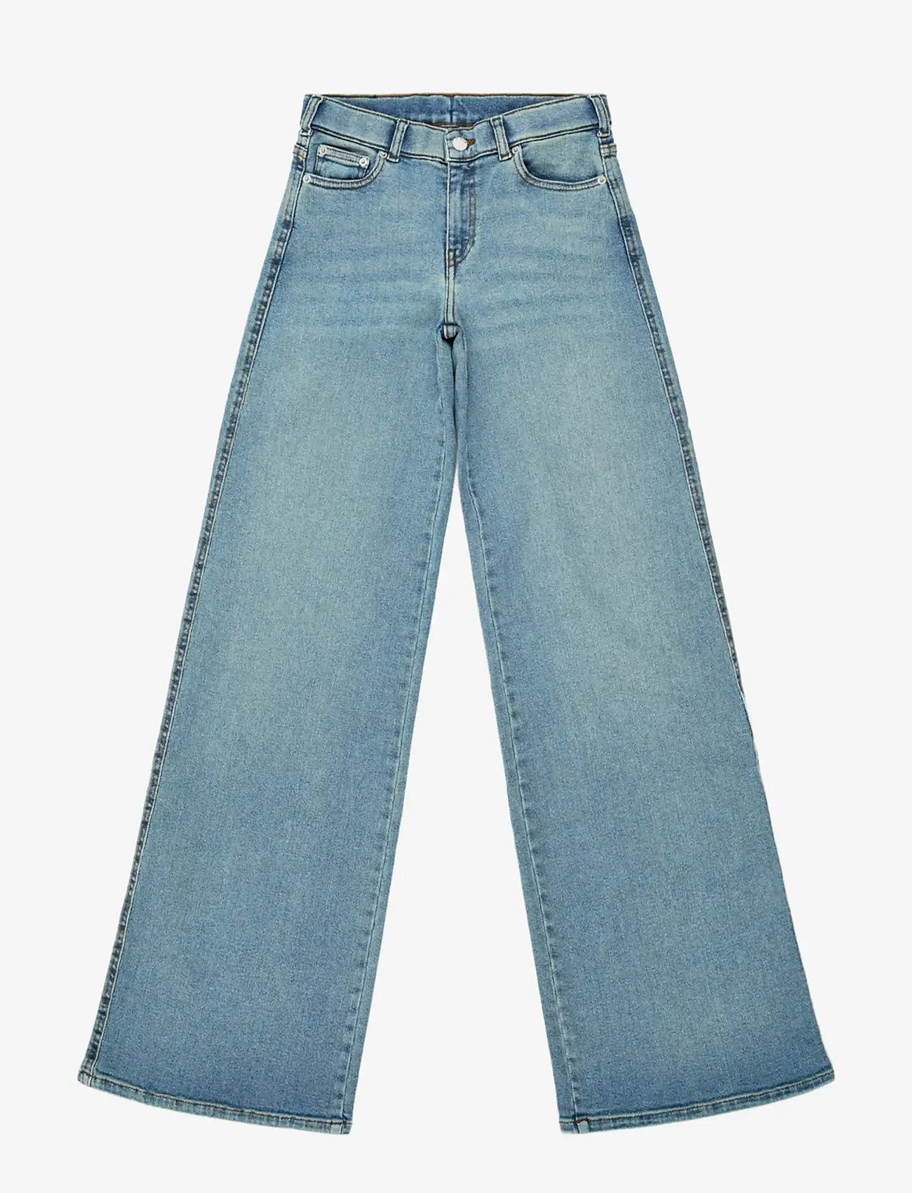 Dr Denim - Zila Mid Wide - hosen mit weitem bein - cape light vintage - 1