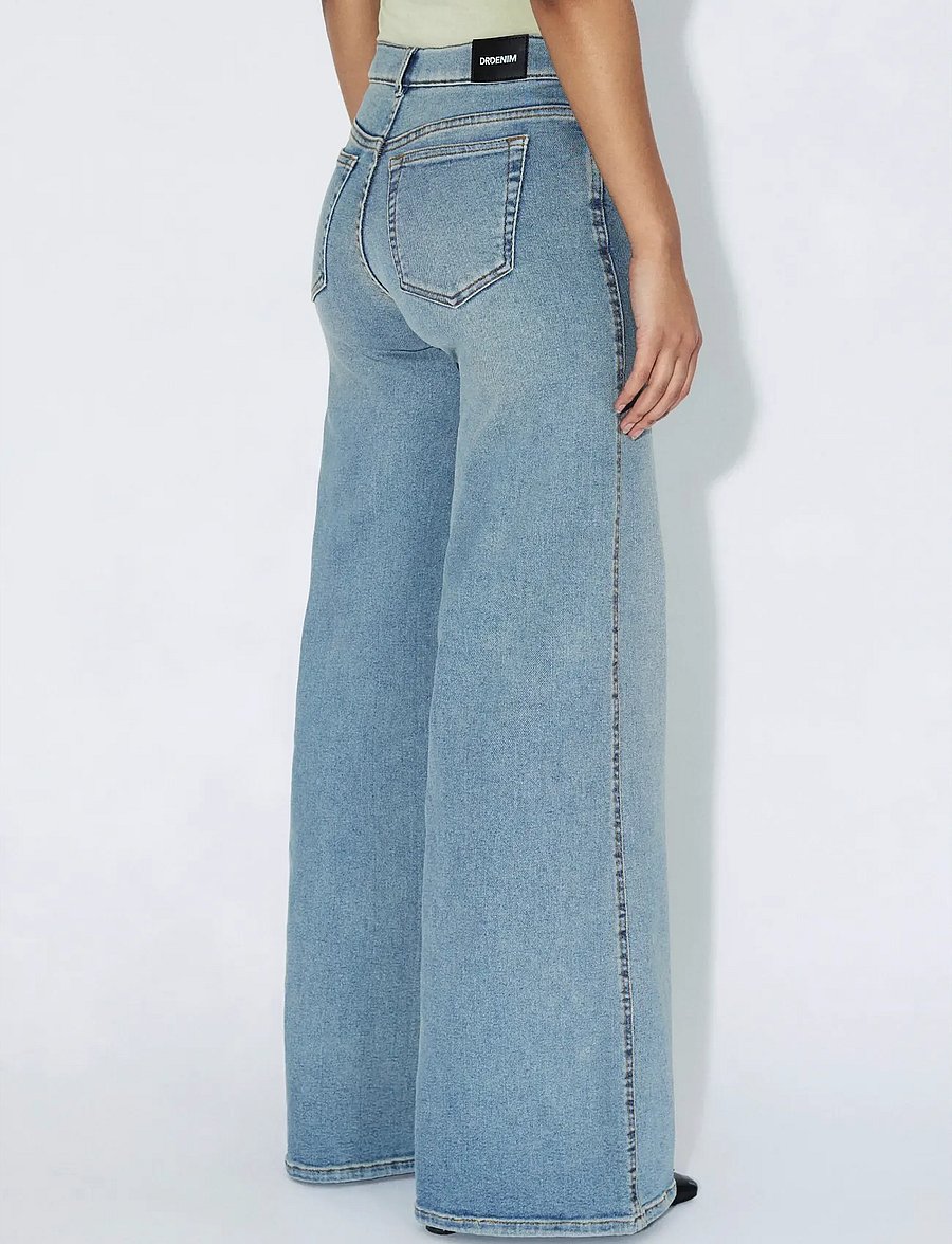 Dr Denim - Zila Mid Wide - vida jeans - cape light vintage - 5