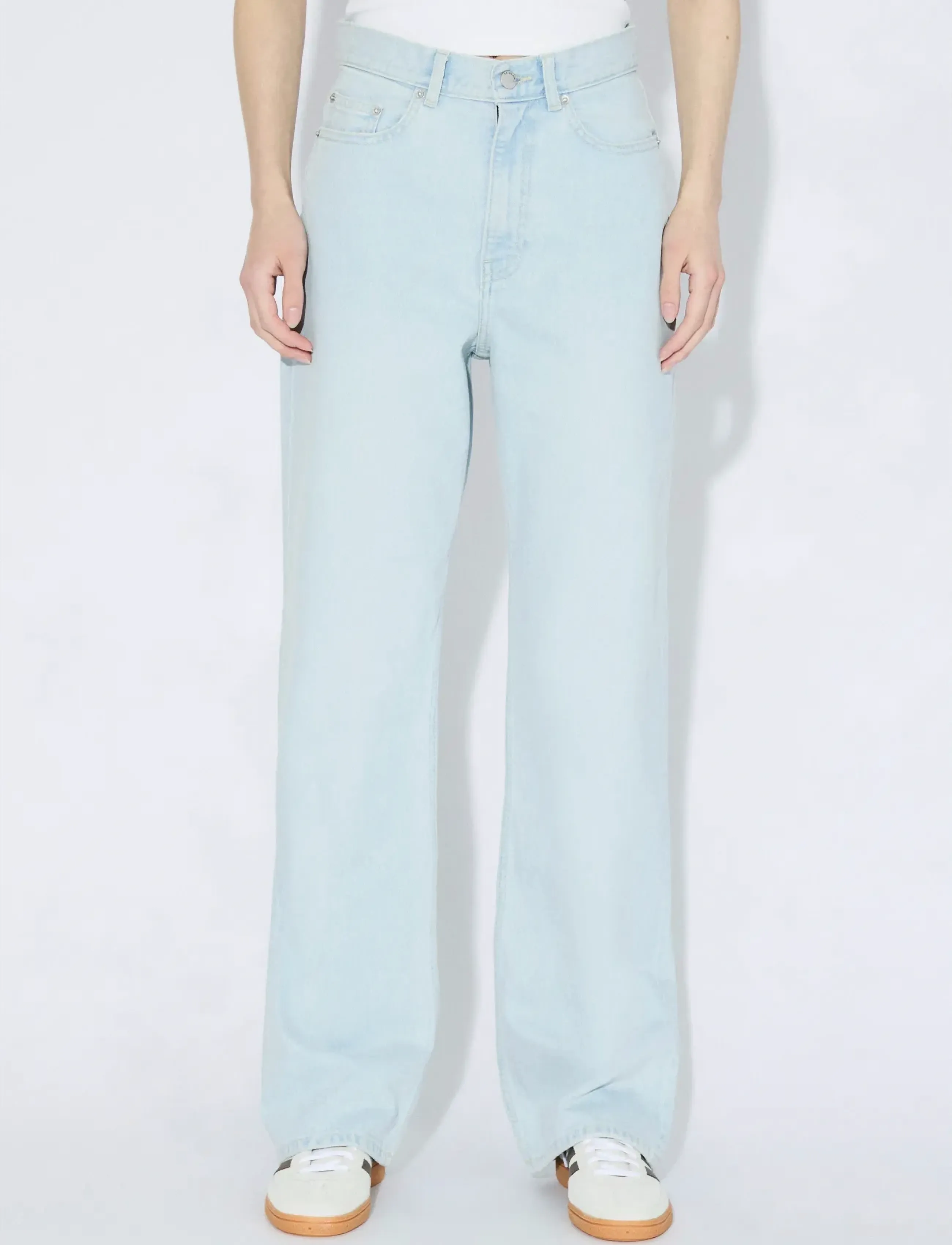 Dr Denim - Echo High Straight - wide leg jeans - bay superlight used - 4